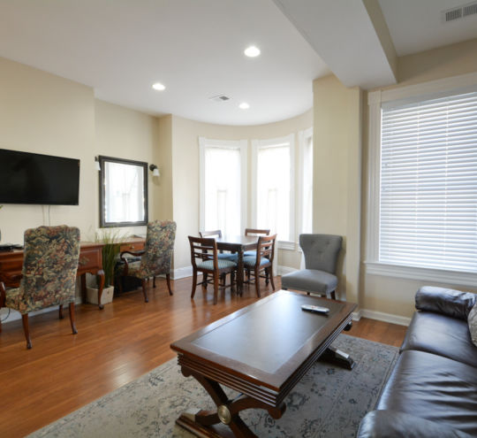 Intern Housing Living Room