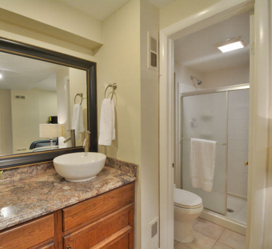 Intern Housing Private Bathroom