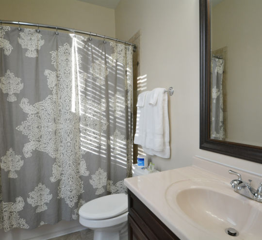 Intern Housing Bathroom