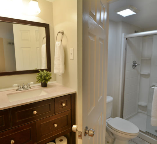 Intern Housing Bathroom