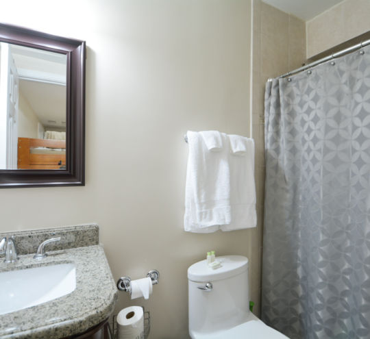 Intern Housing Bathroom