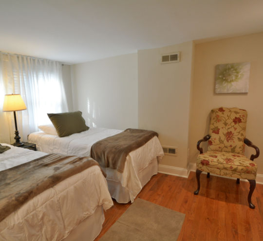 Intern Housing Shared Bedroom