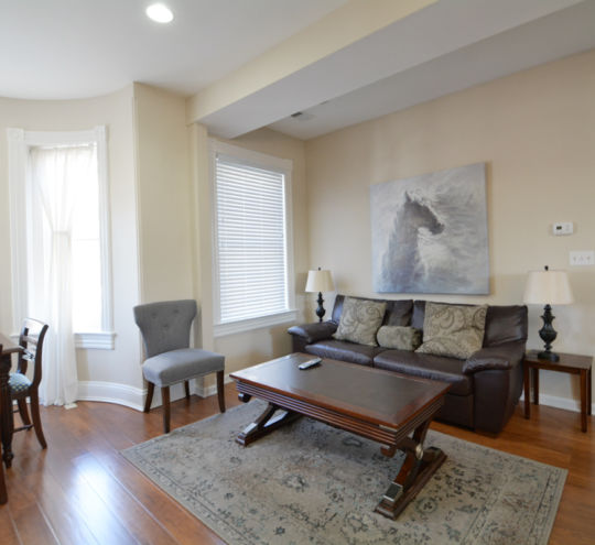 Intern Housing Living Room