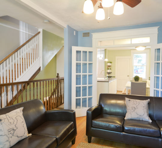 Intern Housing Living Room