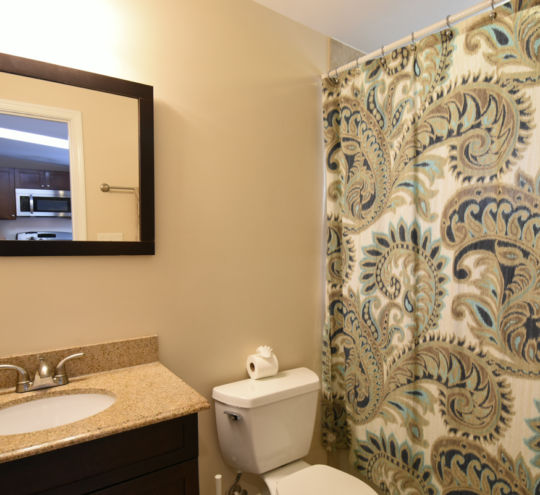 Intern Housing Bathroom