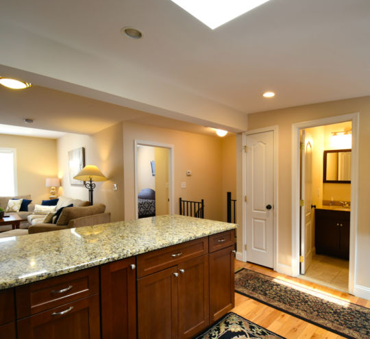 Intern Housing Living Room Area