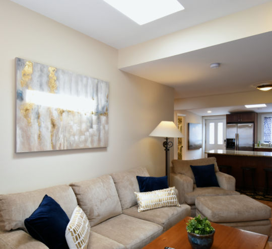 Intern Housing Living Room