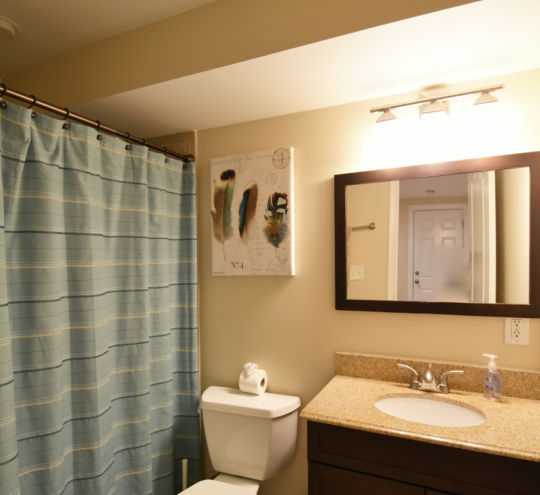 Intern Housing Bathroom